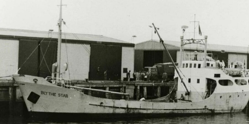 Через 50 років. Дослідникам вдалося знайти останки корабля Blythe Star, що потонув за загадкових обставин