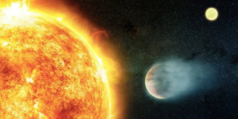 Дивовижний космос. Астрономи знайшли планету з гігантським газовим хвостом