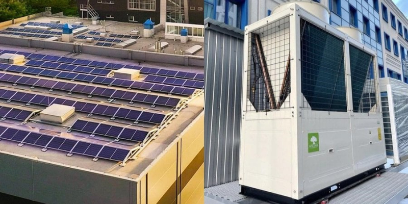 Новини компаній: Як сонячні електростанції та теплові насоси працюють разом? Акліма та Atmosfera пропонують комплексні рішення